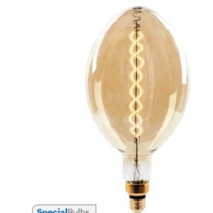 Dimmelhető Retro LED izzó - 8W Filament 500lm E27 BF180 2000K - 7463