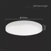 24W LED mennyezeti lámpa kerek fehér 4000K IP44 - 76191 - Image 2