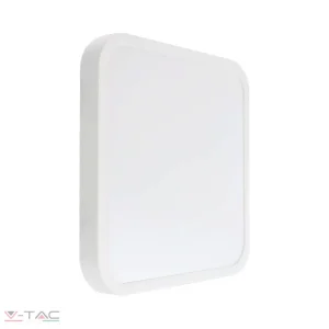 24W Fehér LED Mennyezeti lámpa négyszög 4000K IP44 - 76281