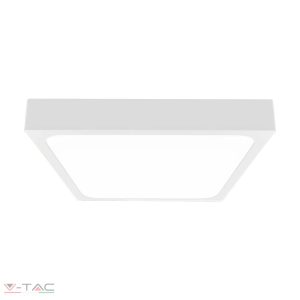 30W Fehér LED Mennyezeti lámpa négyszög 3000K IP44 - 7630