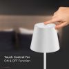 2W fehér LED asztali lámpa 4400mA 3000K IP54 - 7651 - Image 7