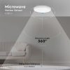 24W Fehér Mozgásérzékelős LED mennyezeti lámpa kör 4000K IP44 - 7663 - Image 2