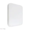 18W LED mennyezeti lámpa négyzet alakú mikrohullámú érzékelővel fehér 4000K IP44 - 76661 - Image 6