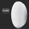 24W Wifis Smart LED mennyezeti csillogó design lámpa 3 in 1 - 7694 - Image 2