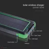 10000mAh napelemes Power Bank - 7835 - Image 5