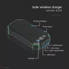 30000 mAh napelemes Power Bank fekete - 7836 - Image 6