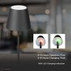 3W fekete LED újratölthető asztali lámpa 4000K - 7888 - Image 3