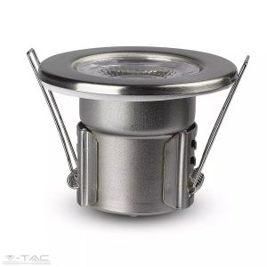 5W Dimmelhető nikkel LED tűzbiztos mélysugárzó 3000K - 8173