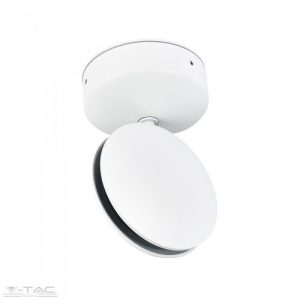 7W LED fali lámpatest forgatható fehér 4000K IP65 - 8218