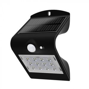 1,5 W LED napelemes lámpa 220 Lumen fekete - 8277
