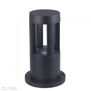 10W LED Kerti állólámpa 25 cm fekete 6400K - 8324