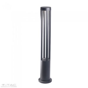 10W LED Kerti állólámpa 80 cm fekete 6400K - 8333