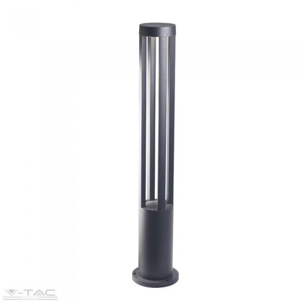 10W LED Kerti állólámpa 80 cm fekete 3000K - 8331
