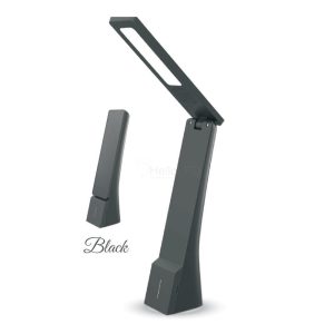 4W LED Asztali lámpa 3 in 1 Fekete - 8500