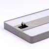 80W Exkluzív irodai LED állólámpa, dimmelhető, le/föl irány, ezüst 4000K - 8523 - Image 2