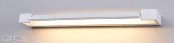 18W LED forgatható fehér fali lámpatest IP44 3000K - 8533
