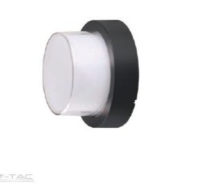 12W LED fali lámpa kör fekete 4000K - 8542