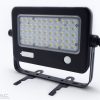 10W LED napelemes hordozható reflektor fekete 7200mAH 4000K, mozgásérzékelős - 8674 - Image 6