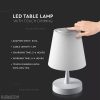 5W LED újratölthető asztali lámpa fehér - 8930 - Image 2