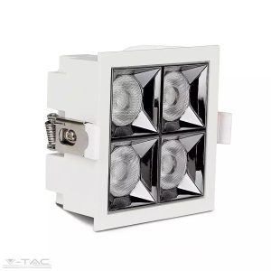 16W LED mélysugárzó fehér Samsung chip 12° CRI>90 UGR<19 2700K - PRO978