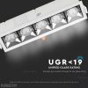 20W LED lineár mélysugárzó fehér Samsung chip 12° CRI>90 UGR<19 5700K - PRO979 - Image 3