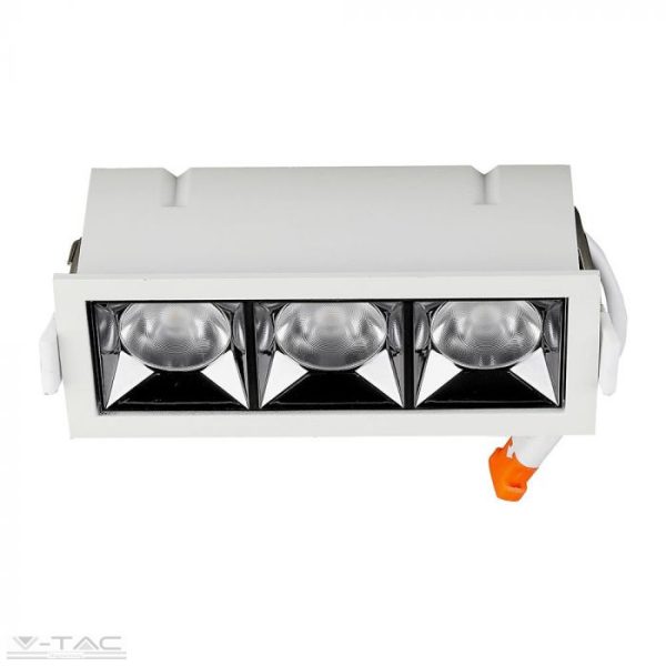 12W LED mélysugárzó fehér Samsung chip 12° CRI>90 UGR<19 4000K - PRO974