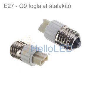 E27-G9 átalakító