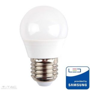 4,5W LED izzó Samsung chip E27 G45 4000K A   - PRO263