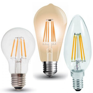 LED Izzók - COG, filament, retro