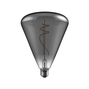 LED füstös szürke H09 Ellipse 140 izzó 10W E27 fényerőszabályozható