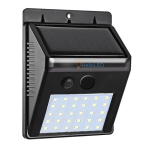 Solar LED lámpa 3W, alkonykapcsoló