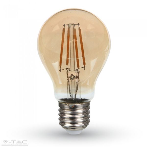 4W Retro LED izzó Filament E27 A60 2200K - PRO282