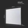 40W LED Panel 595 x 595 mm 4800lm