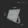 10W fehér LED reflektor