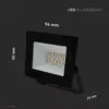 10W fekete LED reflektor