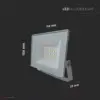 20W fehér LED reflektor