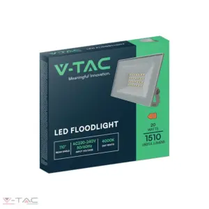 20W fehér LED reflektor