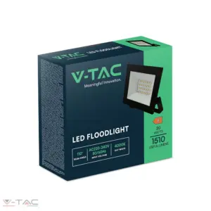 20W fekete LED reflektor