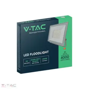 50W fehér LED reflektor