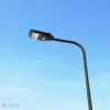 6W Napelemes LED utcai lámpa beépített mozgásérzékelővel 6000K - 95532