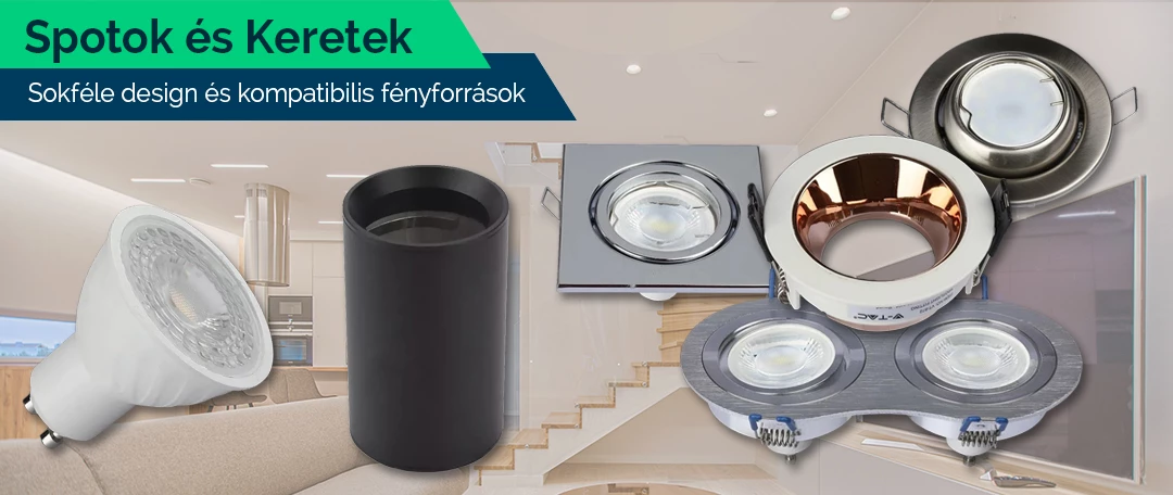 Fényforrás+keret+foglalat