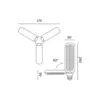 LED grow bulb LED PLANTY E27 24W Kobi Design - KOBI-001508