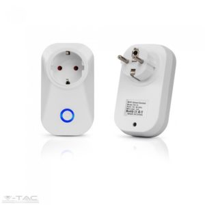 www.helloled.hu V-Tac Wifis smart konnektor fehér - 8415