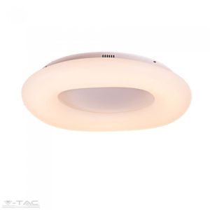 22W LED dimmelhető design csillár kör fehér - 3966