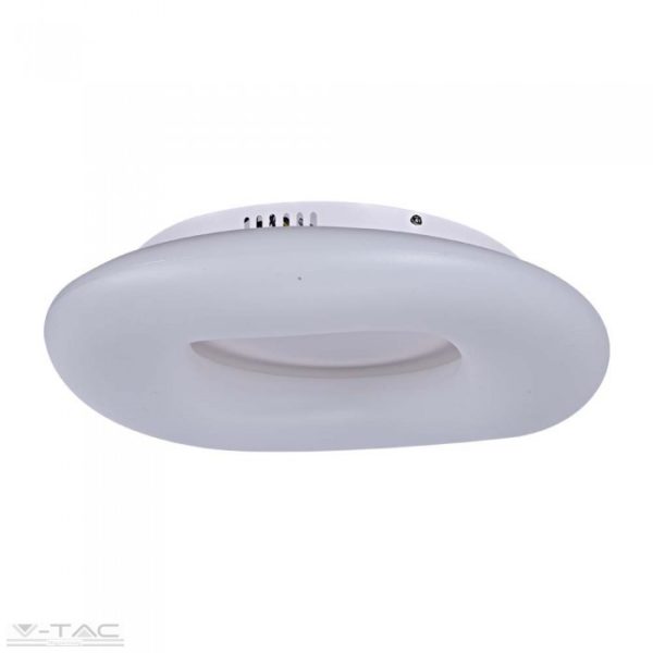 22W LED dimmelhető design csillár kör fehér - 3966