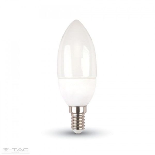 5,5W LED izzó CRI>95 E14 gyertya 4000K - 7495