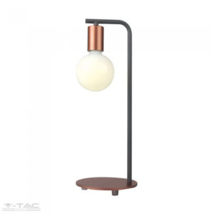 Bronz design asztali lámpa E27 foglalattal - 40331