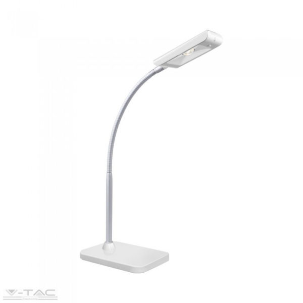 3,6W LED fehér/ezüst asztali lámpa 3000K - 8671