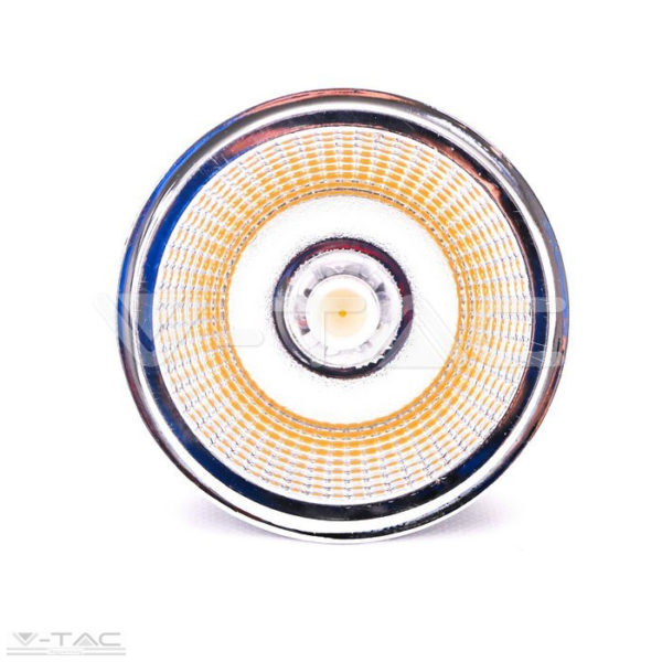 20W AR111 LED spotlámpa 40°/20° ezüst 3000K - 2792