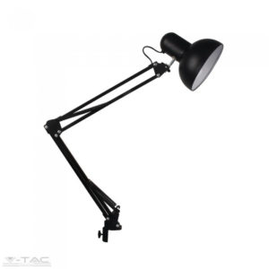 Felfogatható asztali lámpa E27 foglalattal fekete - 40361